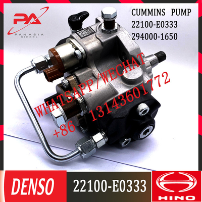Top quality Diesel fuel injector pump 294000-1650 22100-E0333 injection PUMP ASSY FOR HINO J05D engine