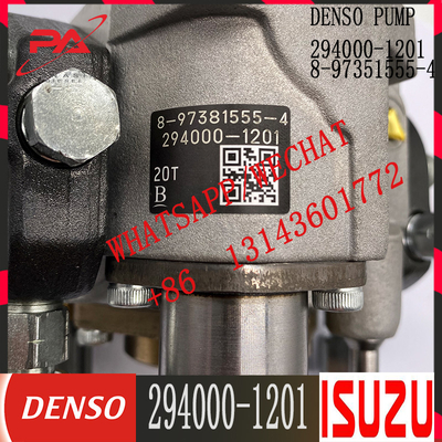 DENSO Common Rail Pump 294000-1201 8-97381555-5 For ISUZU 4JJ1 Injection Pump