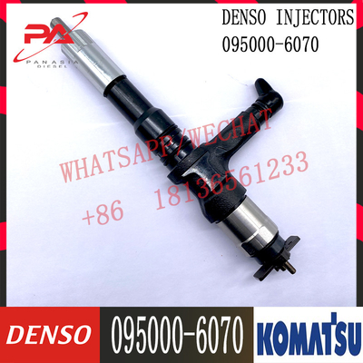 Original common rail fuel injector 095000-6070 6070 6251-11-3100 for Komatsu PC400-8 095000-5971 9709500547 095000-0313