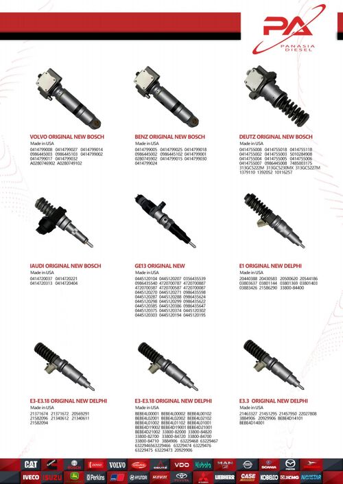 Volvo Fuel Injection Volvo Fuel Injector BEBE4D25001: Precision Engineering for Optimal ...
