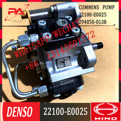 Professional factory supply 22100-E0025 J08E diesel engine diesel fuel injection pump for excavator parts 294050-0138