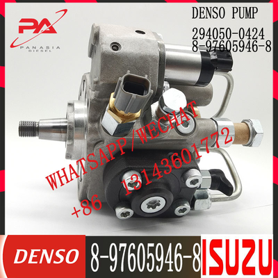 High quality excavator parts original remain fuel injection pump 294050-0424  For ISUZU 8-97605946-8 DENSO