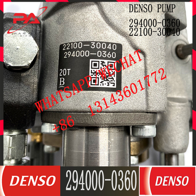 Auto Engine Part 2KD KUN15 KUN25 Fuel Injection Pump 22100-30090 294000-0360 07J 00274
