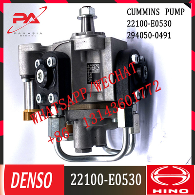DENSO Diesel fuel HP4 fuel injection pump 294050-0491 22100-E0530 for Hino YM7 2940500491