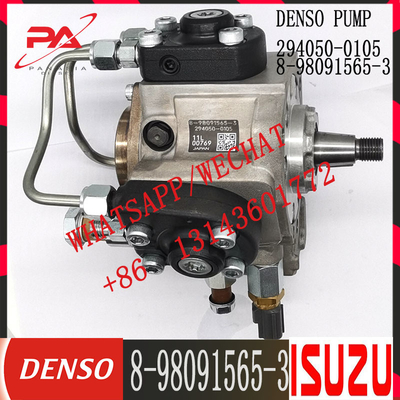 DENSO HP3 Excavator Engine Part ZAX3300-3 SH300-5 Common Rail Injection Pump 294000-0105 22100-OG010
