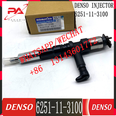 PC450-8 Excavator 6D125 engine parts fuel injector 6251-11-3100 095000-6070