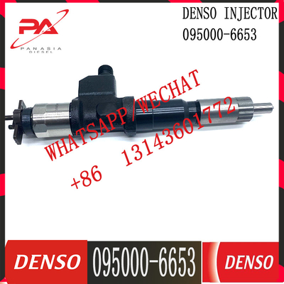 095000-6653 Genuine Common Rail Diesel Fuel Injector 8-98030550-4 For ISUZU