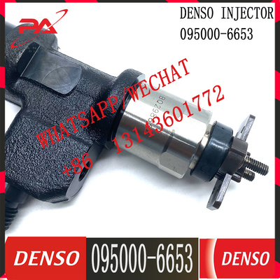 095000-6653 Genuine Common Rail Diesel Fuel Injector 8-98030550-4 For ISUZU