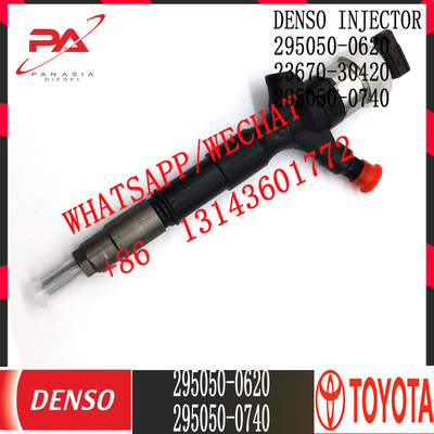 DENSO Diesel Common Rail Injector 295050-0620 295050-0740  For TOYOTA 23670-30420