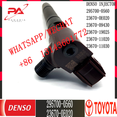 DENSO Diesel Common Rail Injector 295700-0560 For TOYOTA 23670-0E020 23670-09430