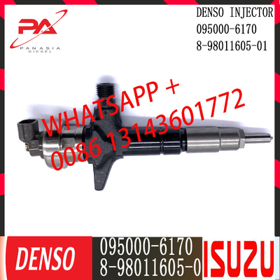 DENSO Common Rail Fuel Injector 095000-6170 For Engine ISUZU 4JJ1 8-98055863-0