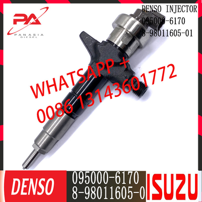 DENSO Common Rail Fuel Injector 095000-6170 For Engine ISUZU 4JJ1 8-98055863-0