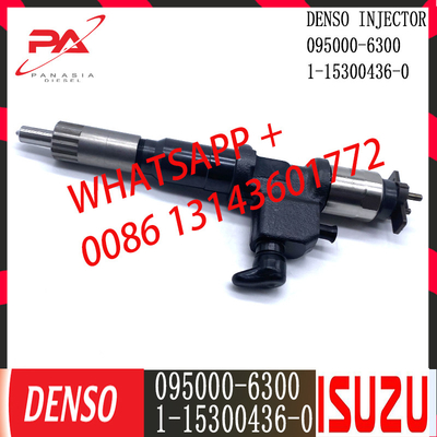 DENSO Diesel Common rail Injector 095000-6300 for ISUZU 1-15300436-0