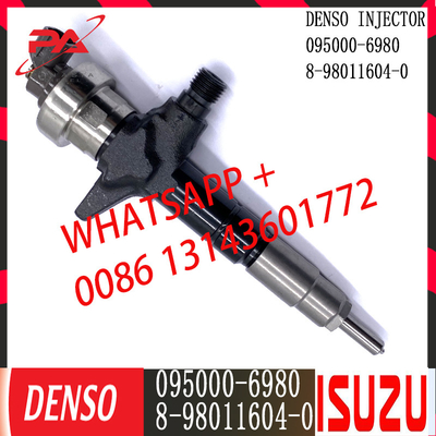 DENSO Diesel Common Rail Injector 095000-6980 For ISUZU 8-98011604-0