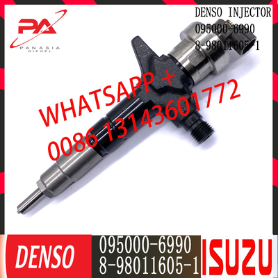 DENSO Diesel Common rail Injector 095000-6990 for ISUZU 8-98011605-1