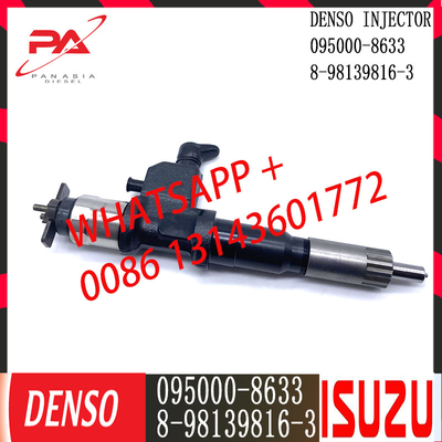 Denso Diesel Engine Common Rail Injector 095000-8633 For Isuzu 8-98139816-3