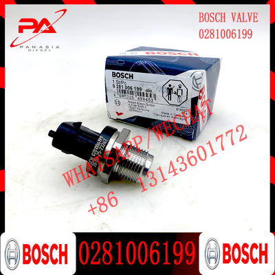 5801483105 Genuine and Brand New Common Rail Diesel Fuel High Pressure Sensor 0281006199 0 281 006 199 For Bosch