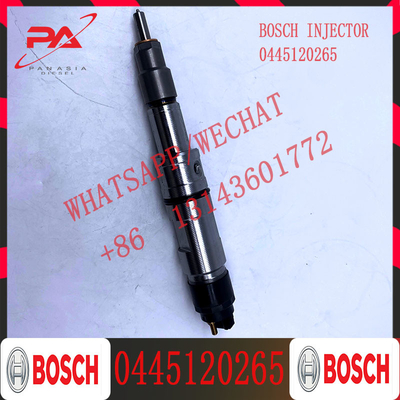 100%Brand new common rail injector fuel injector repair kit 0445120265 injector diesel for trucks