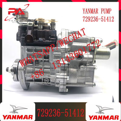 3TNV88 Diesel Engine Spare Parts Fuel Injection Pump 729236-51412