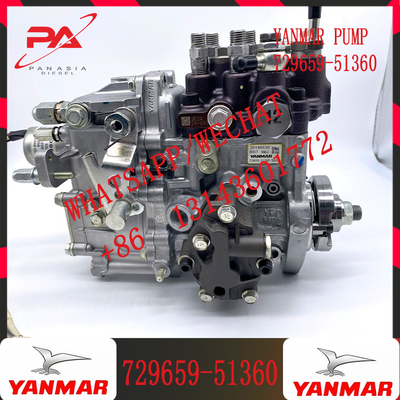 4TNV88 Fuel Injection Pump Assembly 729659-51360 For Yanmar Engine
