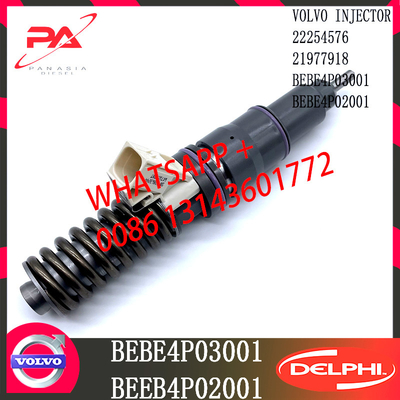 Common Rail Diesel Fuel Injector Assy 21977918 BEBE4P02001 BEBE4P03001 E3.27 For MD13