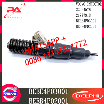 Common Rail Diesel Fuel Injector Assy 21977918 BEBE4P02001 BEBE4P03001 E3.27 For MD13