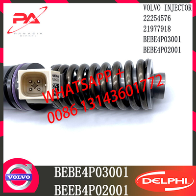 4 Pin BEBE4P02001 DELPHI Common Rail Diesel Fuel Injector Assy BEBE4P03001 21977918 22254576 E3.27