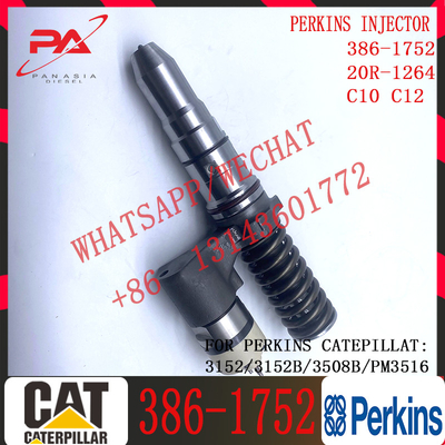 Common Rail Diesel Fuel Injector 386-1752 3861752 20R-1264 20R1264 For C-A-T Engine 3152/3152B/3508B/PM3516