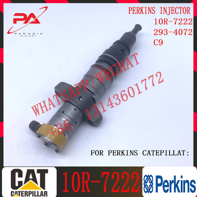 For E336D E330D Excavator Parts C-A-T C7 C9 Engine Diesel Fuel Injector assy 266-4446 387-9433 3879433 10R7222 10R-7222