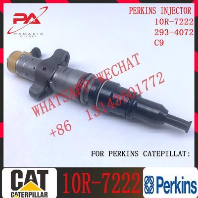 For E336D E330D Excavator Parts C-A-T C7 C9 Engine Diesel Fuel Injector assy 266-4446 387-9433 3879433 10R7222 10R-7222