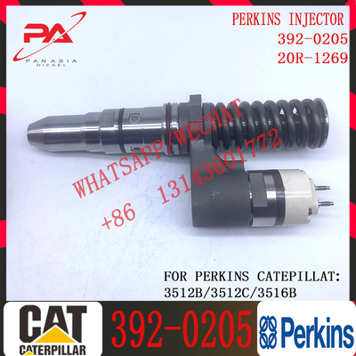 Common Rail PERKINS Diesel Fuel Injector 392-0205 20R1269 For C-A-T Engine 3512B/3512C/3516B 3516C