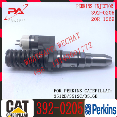 Common Rail PERKINS Diesel Fuel Injector 392-0205 20R1269 For C-A-T Engine 3512B/3512C/3516B 3516C