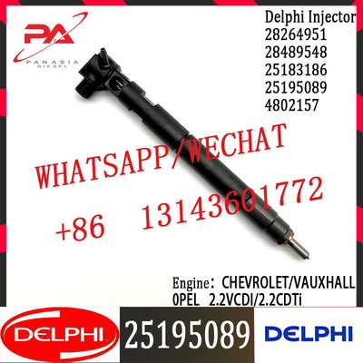 Genuine Fuel Injector 28264951 28239766 28489548 For CHEVROLET / 0PEL 2.2VCDI 25195089