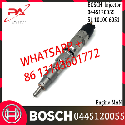 BOSCH original Diesel Common Rail Injector 0445120055 0445120056 51101006051 51101006056 for MAN Engine