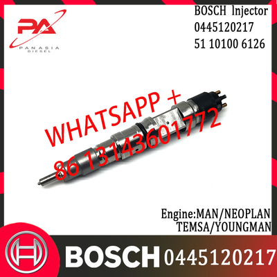 original Diesel Common Rail Injector 0445120217 51101006126 for MAN/NEOPLAN/TEMSA/YOUNGMAN