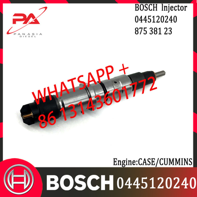 Original Diesel Common Rail Injector 0445120237 0445120240 0445120112 84347519 87538123 87581565 for CASE/CUMMINS
