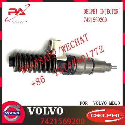 21569200 New Diesel Fuel Injector For VOL-VO TRUCK MD13 9.5 MM BORE L322PBC E3.27 RVI BEBE4K01001 21569200, 7421569200