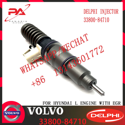 BEBE4L01102 Diesel Fuel Injector BEBE4L01002 For HYUNDAI L Engine 33800-84710 Repair Kit