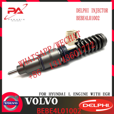 BEBE4L01102 Diesel Fuel Injector BEBE4L01002 For HYUNDAI L Engine Parts 33800-84710 Repair Kit