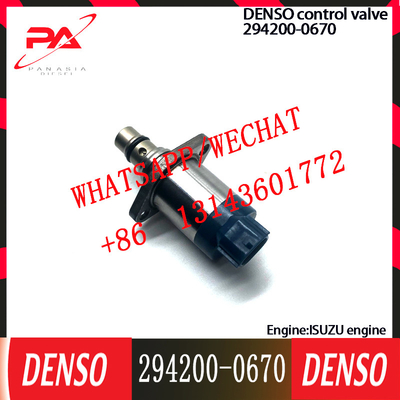 DENSO Control Valve 294200-0670 Regulator SCV valve 294200-0670 Applicable to Isuzu