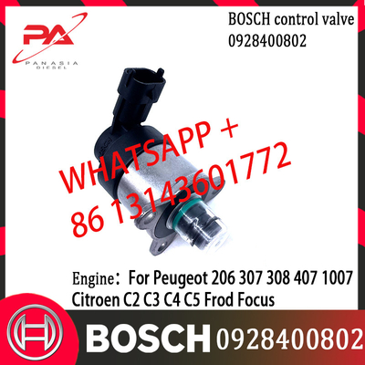BOSCH Metering Solenoid Valve 0928400802 Applicable To Peugeot 206 307 308 407 1007 Citroen C2 C3 C4 C5 Frod Focus