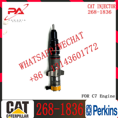 Diesel Engine Spare Parts For 336GC Excavator Common Rail Injector Diesel C-A-T C7 Engine Injector 268-1836