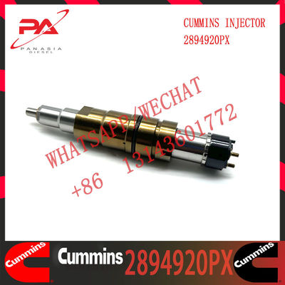 Common rail injector fuel injecto 2894920PX 2058444 2482244 2031386 for ISZ13 Excavator DC09 DC16 DC13