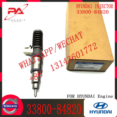Diesel Injector 33800 84820 33800-84820 3380084820 21306407 BEBE4D19002 For Hyundai D6CC Engine