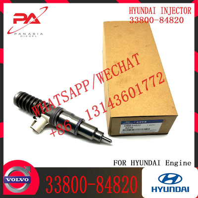 Diesel Injector 33800 84820 33800-84820 3380084820 21306407 BEBE4D19002 For Hyundai D6CC Engine