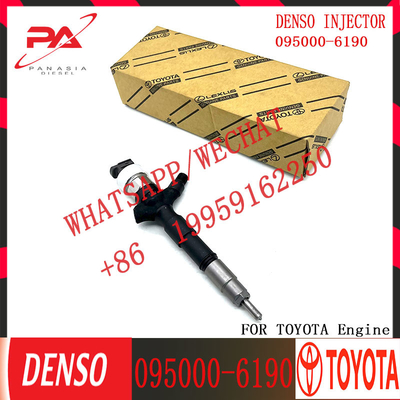 Common Rail Fuel Injector 23670-09060 23670-0L010 095000-6190 for Diesel Engine 2KD-FTV D4D
