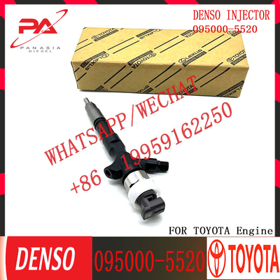 New diesel fuel injector 095000-5520 For TO-YOTA HILUX 2KD-FTV 23670-0L010