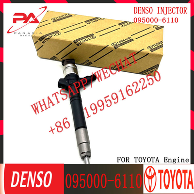 Common Rail 095000-6110 For Toyota 2ad-fhv Fuel Injector 23670-09260 23670-0r160 236700r060 with high quality