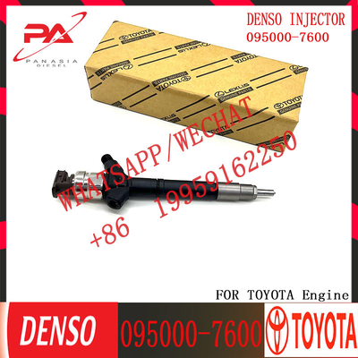 injector nozzle 23670-0R160 095000-7600 injector for Toyota 2AD-FTV Avensis common rail injector 23670-0R160 095000-7600