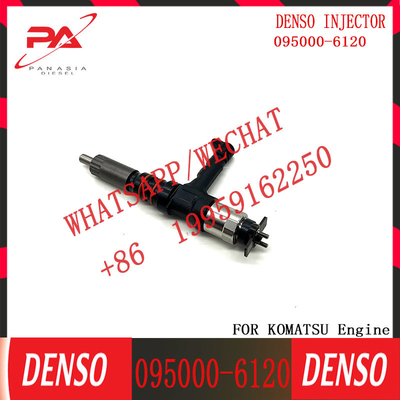 Diesel Common Rail Fuel Injector 095000-6120 For Komatsu PC600 Excavator 6261-11-3100 injector diesel
